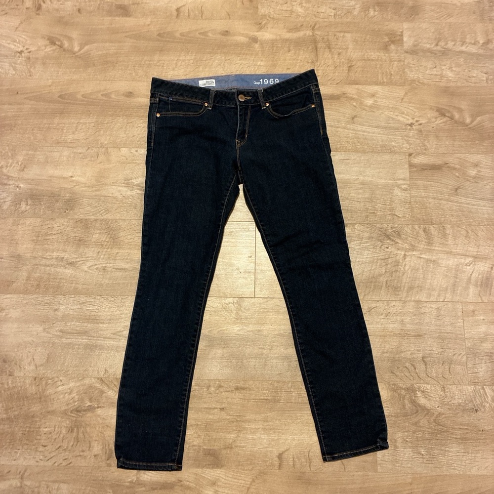 GAP Women's Deep Indigo Skinny Jeans